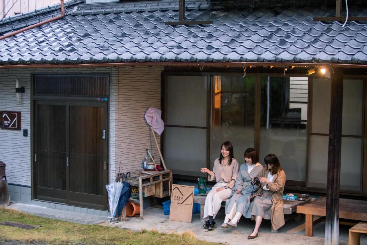 四国旅行のhub拠点 古民家ゲストハウス Heso Camp Mijoši Exteriér fotografie